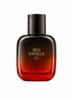 تصویر عطر زنانه Red Vanilla از برند Zara با رایحه وانیلی و شیرین، مناسب استایل‌های روزمره و استفاده در روتین زیبایی و مراقبت پوست، یک عطر اقتصادی با پخش بوی بالا و ماندگاری مطلوب.