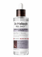 آمپول لایه بردار پیل شات برنج سیاه دکتر ملاکسین | Dr.Melaxin Peel Shot Glow Black Rice Ampoule